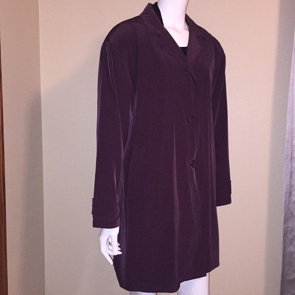 Larry Levine | Jackets & Coats | Larry Levine Women Trench Size L Color ...
